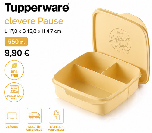 Tupperware eco pause - tupperware, box