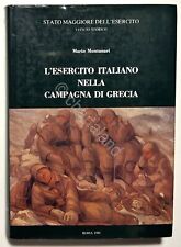 WWII - M. Montanari - L'Esercito Italiano nella Campagna di Grecia - ed. 1991