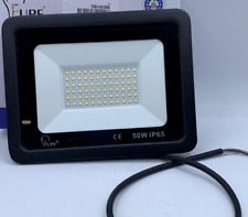 FUPE Faretto LED NERO da Esterno 50W LUCE Fredda 6500K