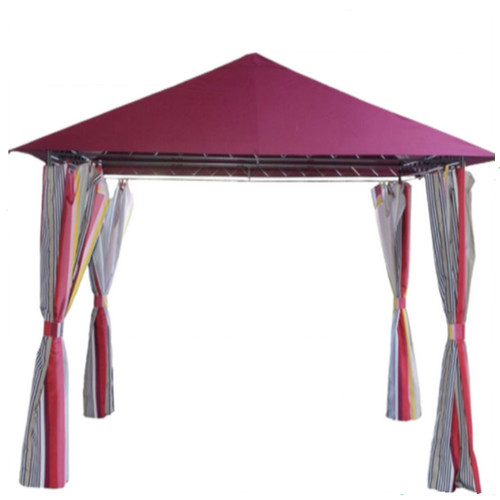 Gazebo con tende 3x4 per
