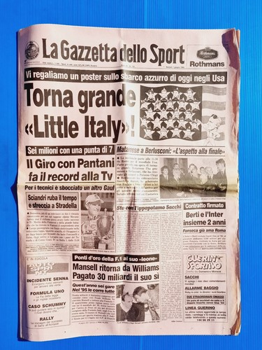 Gazzetta dello sport giugno - dello,