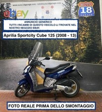 Sono Disponibili Ricambi scooter usati Aprilia Sportcity Cube 125 2008 2013