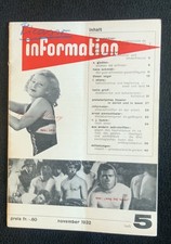 INFORMAZIONI ANNATA 1932