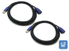 Kit 2 Prolunghe USB A Maschio