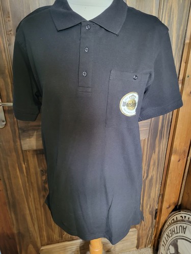 Warsteiner black polo - warsteiner, shirt