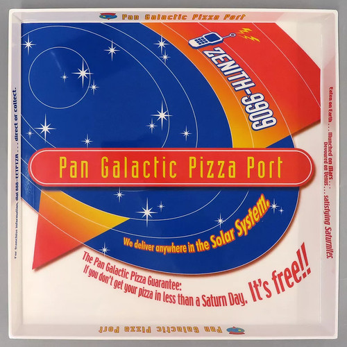 Piatto porta pizza galattico