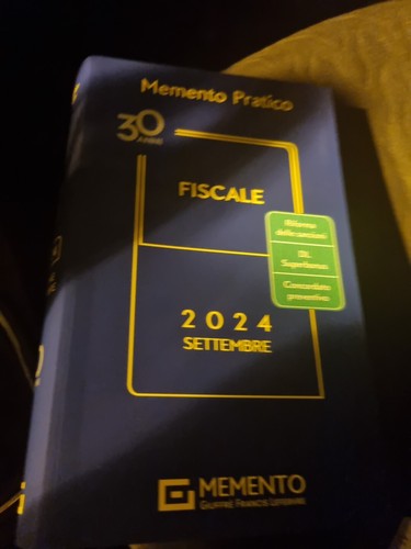 Memento fiscale settembre 2024 - memento,