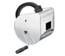 Intonacatrice manuale in lamiera e pettini acciaio temperato con manovella