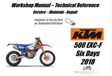 KTM 500EXC-F 500 EXC-F Manuale