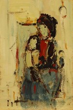 DONNA CON BAMBINO DANTI ALVARO