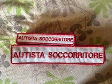 2 PATCH TOPPA CROCE ROSSA CON