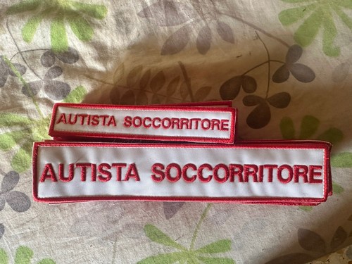 Patch toppa croce rossa con - toppa,