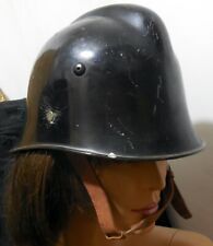 VINTAGE CASCO ELMO VIGILI DEL FUOCO POMPIERI 1950s MILITARIA VIOLINI MILANO
