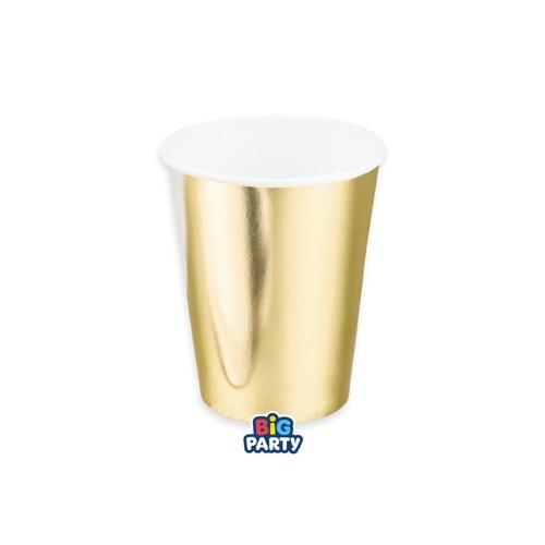 Bicchieri oro lucido in - bicchieri,