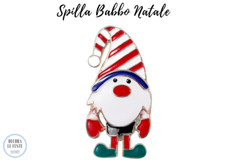 SPILLA GNOMO BABBO NATALE