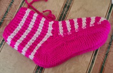 Calze Da Notte In Lana Fatte A Mano fatte con lana mondial acrilico dal 35 al 37