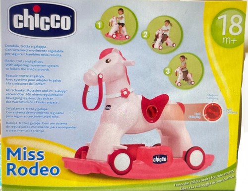 Chicco miss rodeo rosa dondola - chicco,