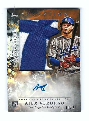 Topps inception 2018 alex - topps,