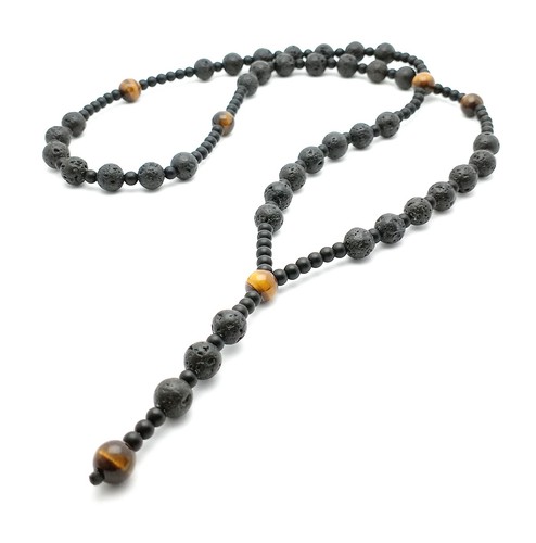 Collana perle donna lava - collana, di