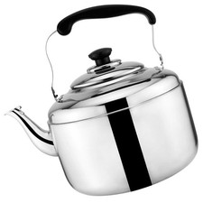  Pentola Inox Acciaio Bollitore D'acqua Del Piano Cottura Teakettle Familiare