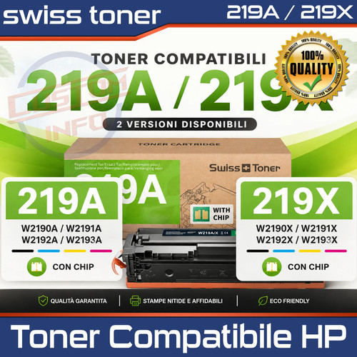 Toner 219a 219x swiss - 219a,