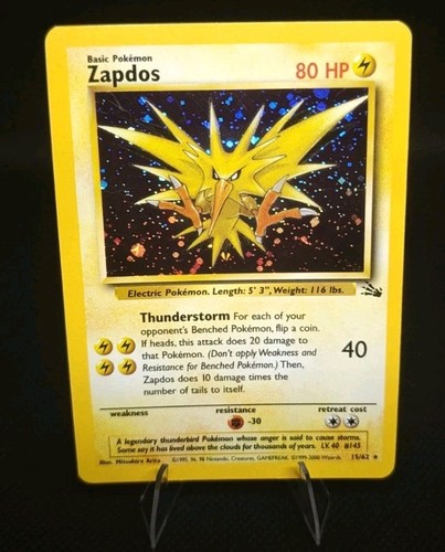 Zapdos fossil holo - holo,