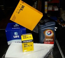 KIT 4 FILTRI + OLIO TOTAL