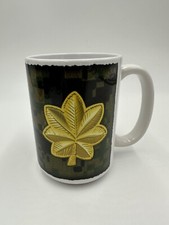 Marine Corps Major O4 15oz Coffee mug USMC EGA