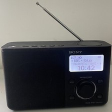 Sony XDR-S61D Radio Portatile Digitale  AM-FM Colore  Nero