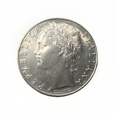 1976 Italian Coin L.100 Lira