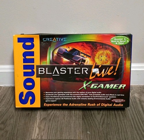 Sound blaster live gamer - x-gamer, pci