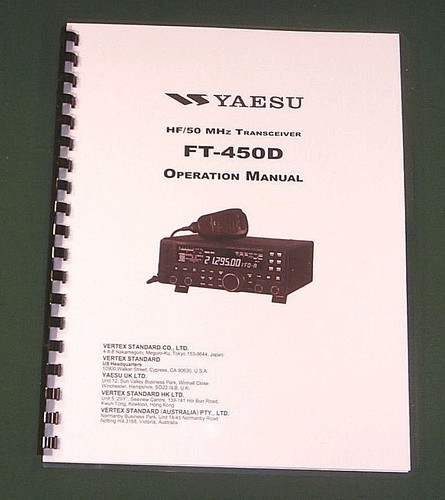 Manuale operativo yaesu - manuale,
