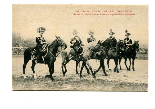 Cartolina carabinieri reali - cartolina,