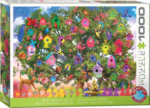Puzzle 1000 pezzi voliera - 1000,