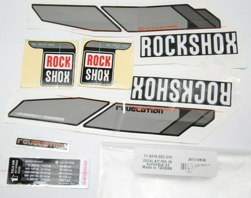 Kit adesivi forcella rock - kit, shox