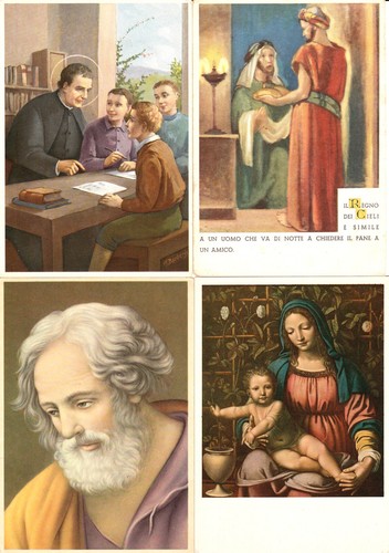 Lotto cartoline religiose - 12,