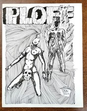 Disegno Originale Giorgio Ferrari 1972 Per Fumetto PLOFF