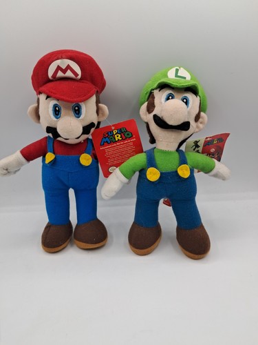 Peluche super mario luigi - ,