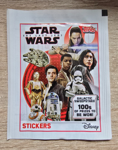 Topps bustina star wars gli - topps,