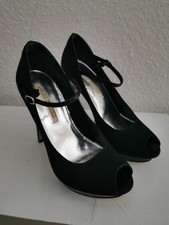 Peeptoe tacco alto plateau bufalo taglia 41