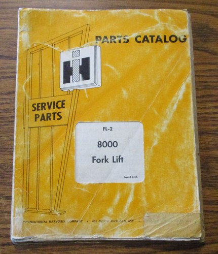 Catalogo ricambi sollevatore