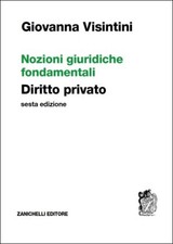 Nozioni giuridiche fondamentali. Diritto privato