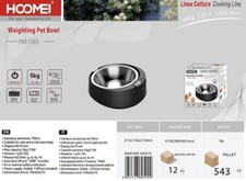 Ciotola Pesatrice Elettronica HOOMEI HM-1365 per Animali Domestici - 5kg/1g