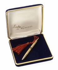 WATERMAN LADY VINTAGE PLACCATA ORO FUNZIONANTE