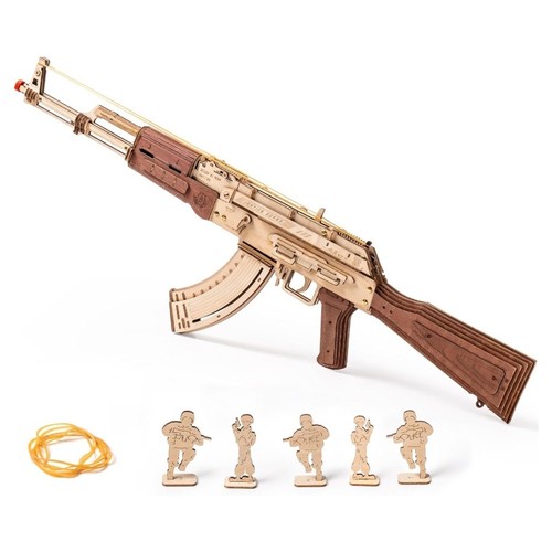 Rokr puzzle legno - ak-47,