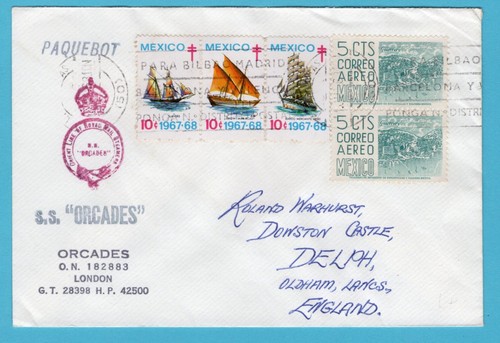Messico paquebot orcades - paquebot, s.s.