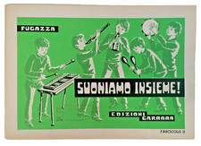 Suoniamo Insieme Vol. 2 Brani Facile per Bambini Flauto Clavietta Percussioni