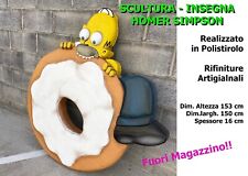 INSEGNA 3D PARETE SOFFITTO CASA BAR CAMERA BIMBI HOMER SIMPSON DECORAZIONI FESTE