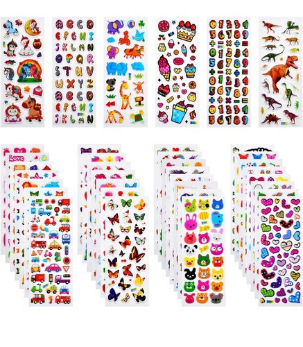 Adesivi stickers - 3d,