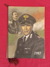Calendario Storico Carabinieri 1987 Originale in Perfette Condizioni 